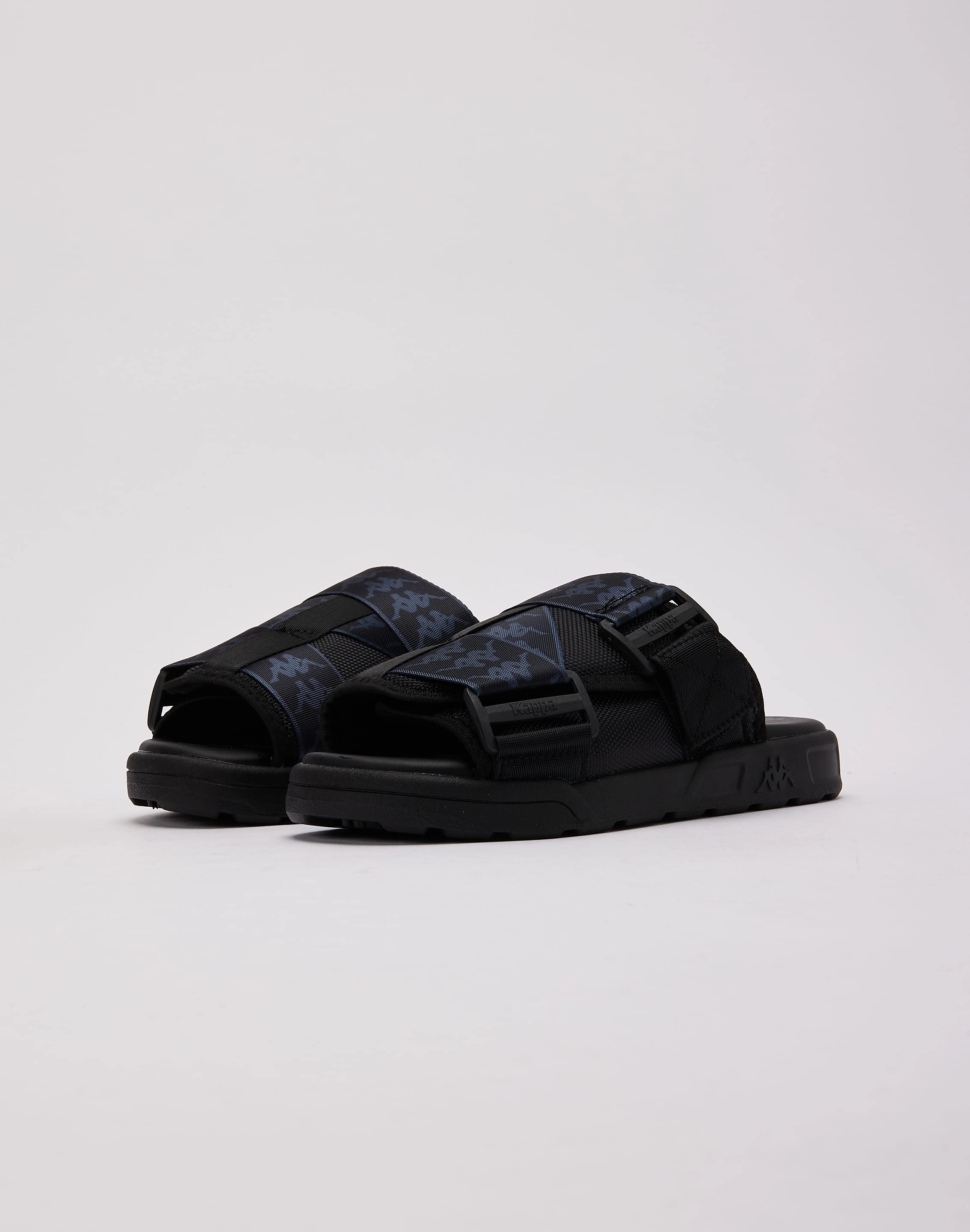 Instant Fit Shoes Elastic Straps Kappa 222 Banda Mitel 1 Slides Grade-School