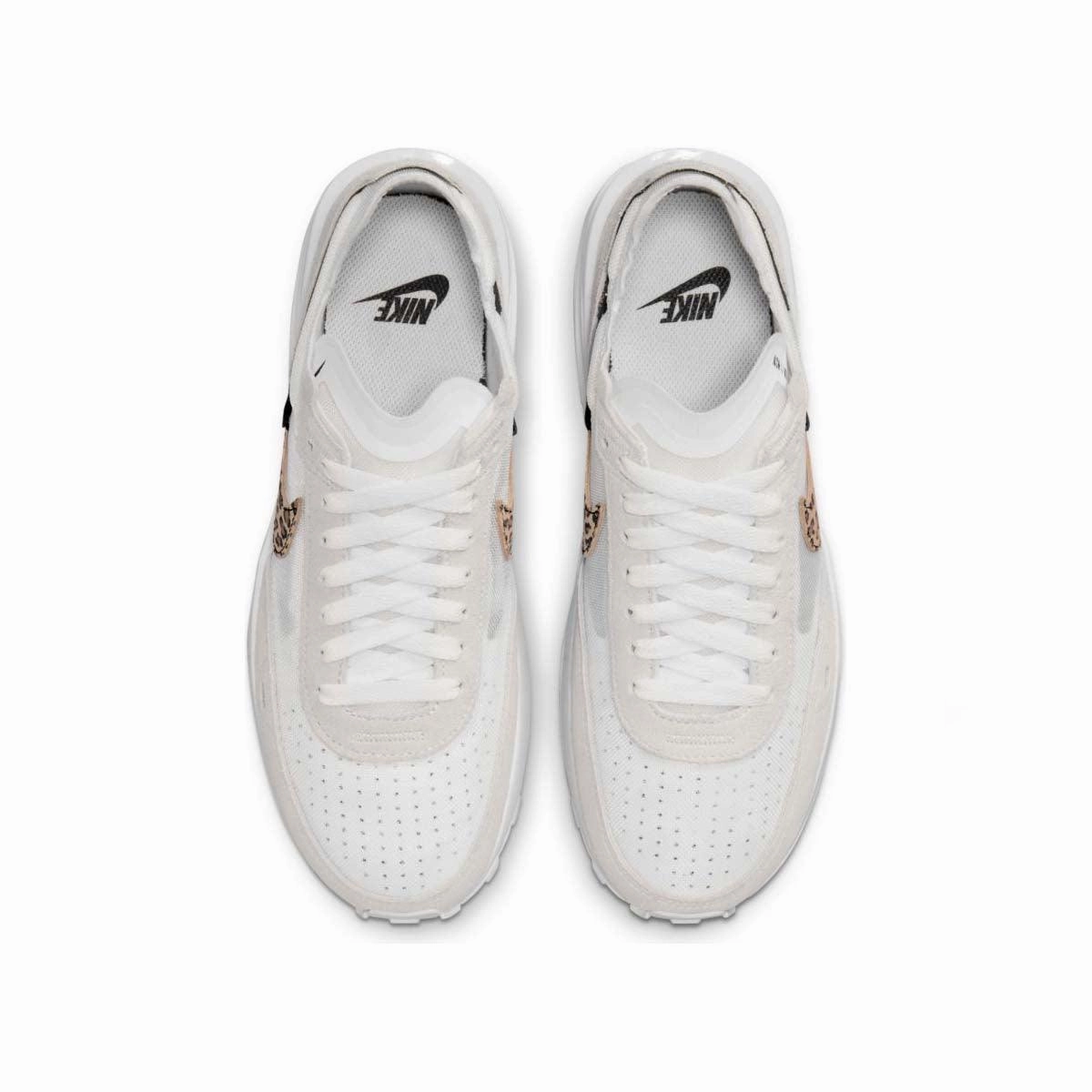 Abrasion Dispersing Texure Premium Sole Wmns Waffle One SE 'White Leopard'