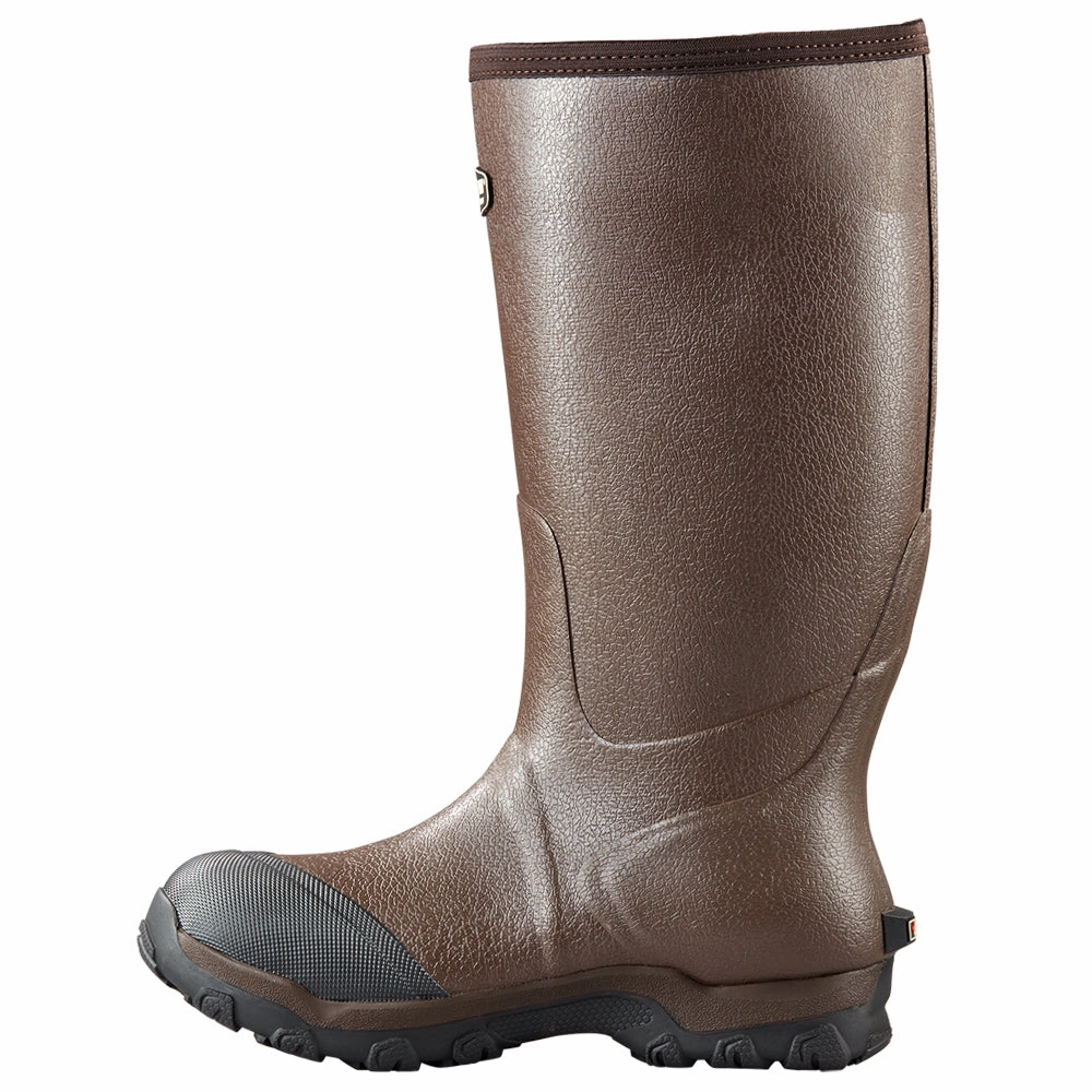 Backwood Round Toe Rain Boots Recycled Textile