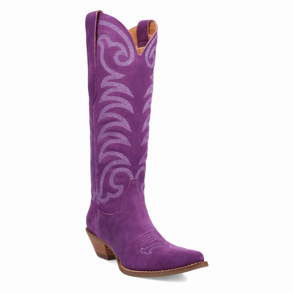 Thermal Core Cold Weather Commuter Movin' On Embroidered Snip Toe Cowboy Boots