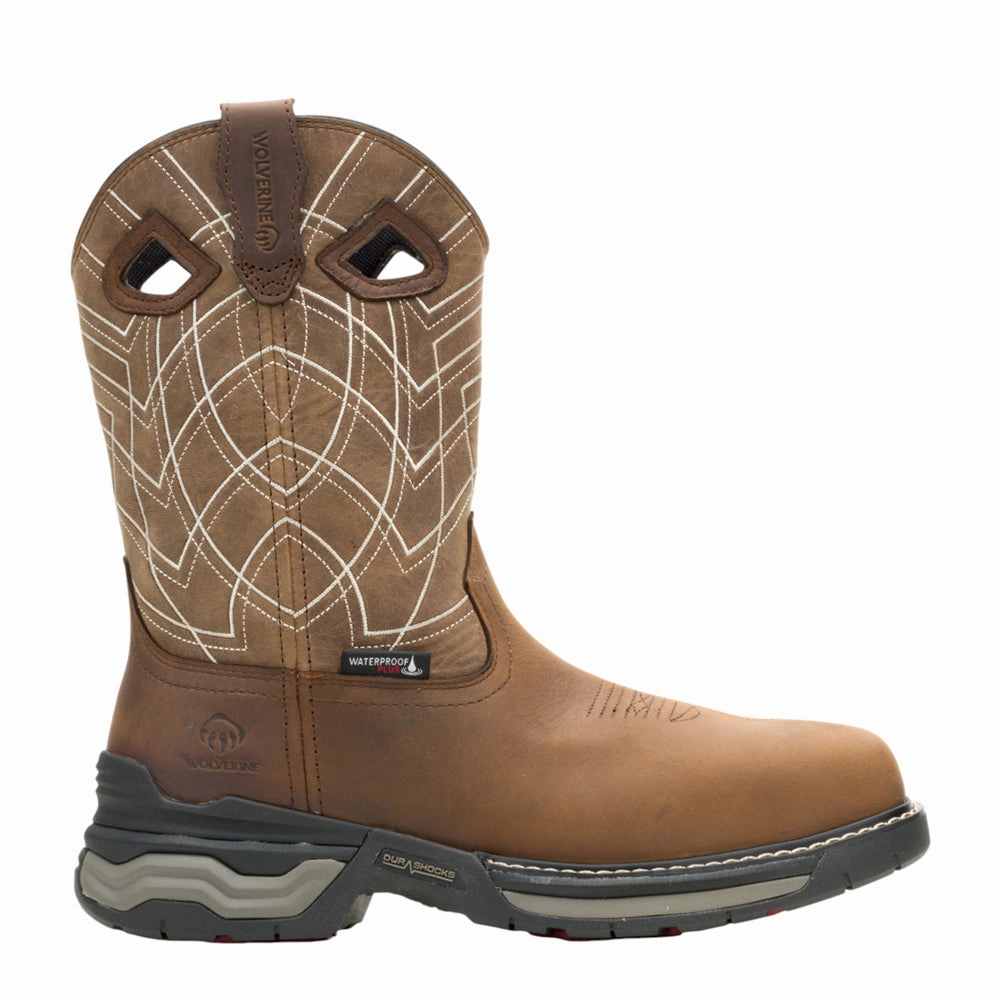 Reinforced toe cap Cushioned Insole Technology Rancher Infinity 6 Inch Waterproof Composite Toe Work Boots