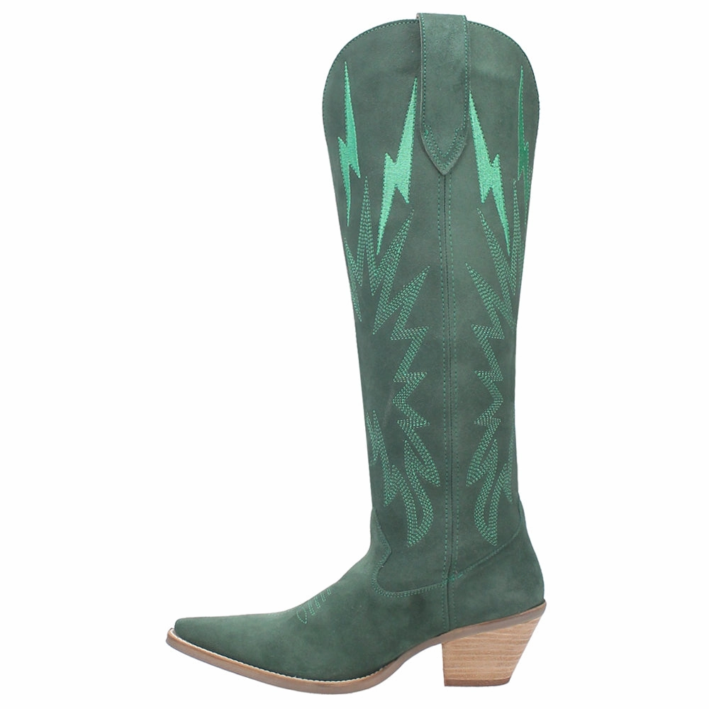 Dance Edge Thunder Road Embroidered Snip Toe Cowboy Boots