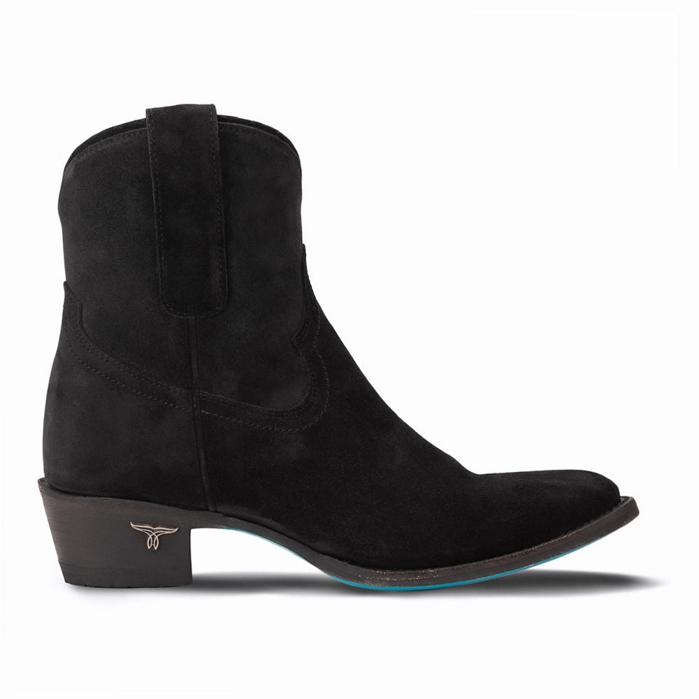 Plain Jane Zippered Round Toe Cowboy Bootie Support frame Reinforced Form Windy Weather
