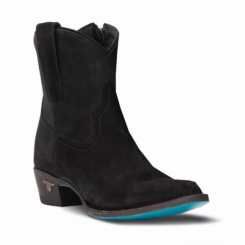 Horse Riding Plain Jane Zippered Round Toe Cowboy Bootie