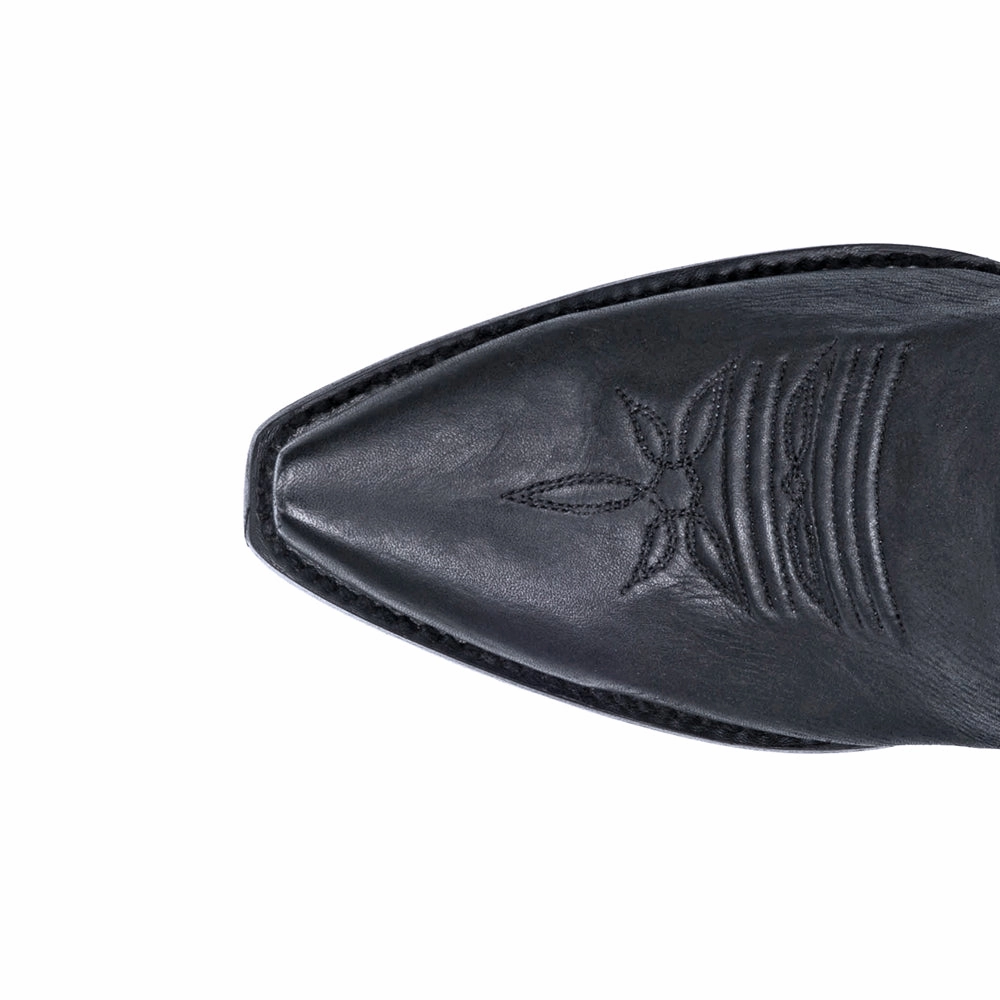 synthetic material Jilted Embroidered Snip Toe Cowboy Boots