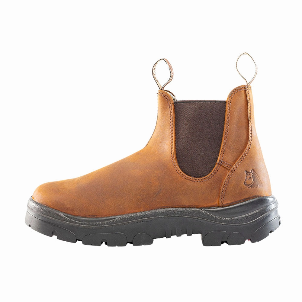 Impact Resistant Heel time-saving Hobart 6 Inch Slip Resistant Soft Toe Work Boots