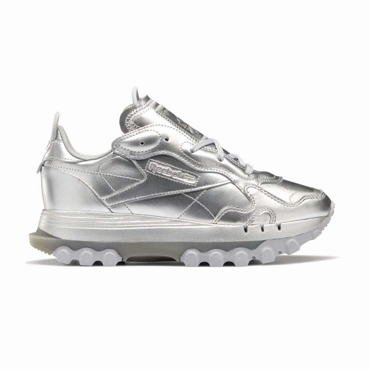 Ankle Collar Padding Budget   Cardi B Wmns Classic Leather 'Silver'