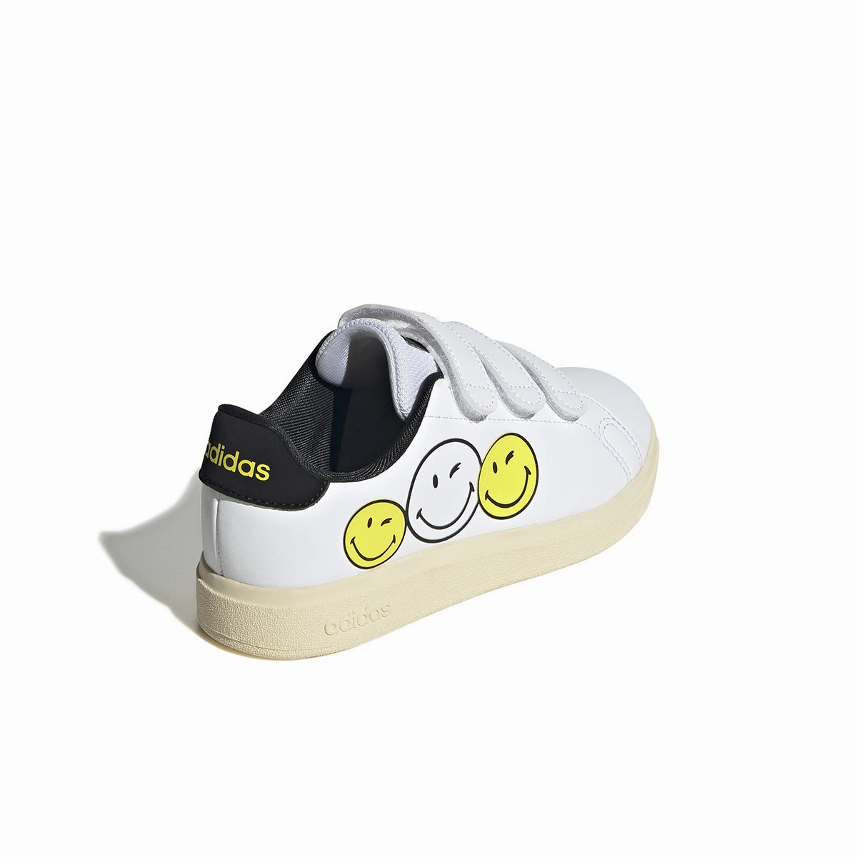   Smiley Kids Advantage CF 'White Yellow' Non Marking Soles