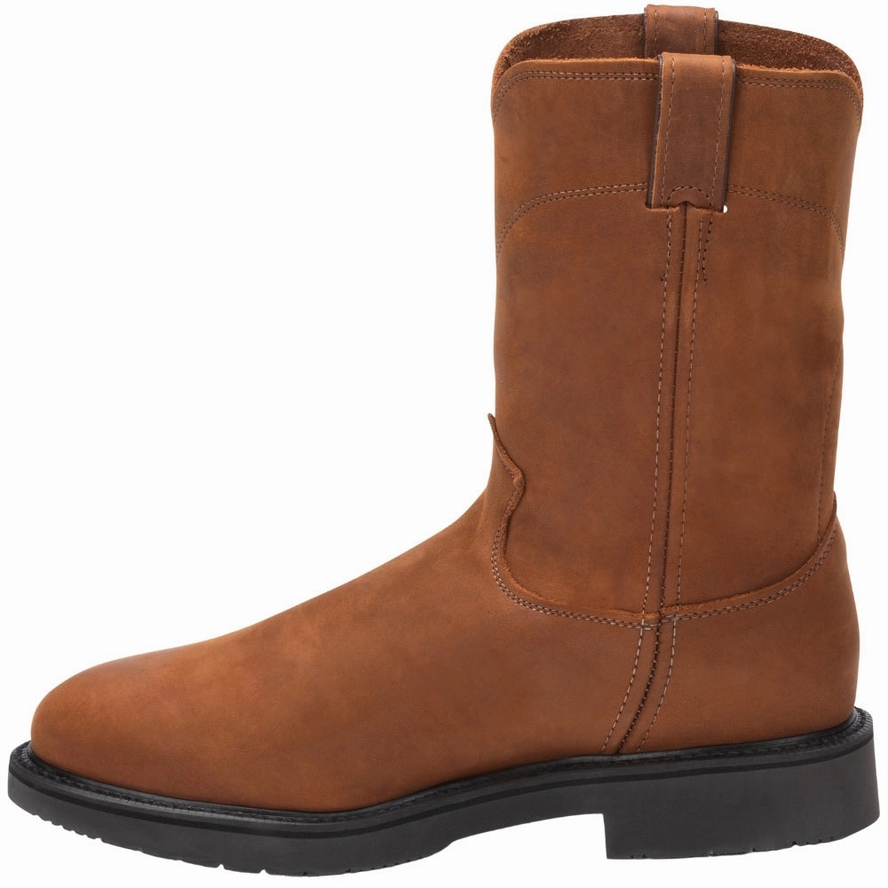 Conductor 10 Inch Work Boots Sustainable Manufacturing Ventilated Lining