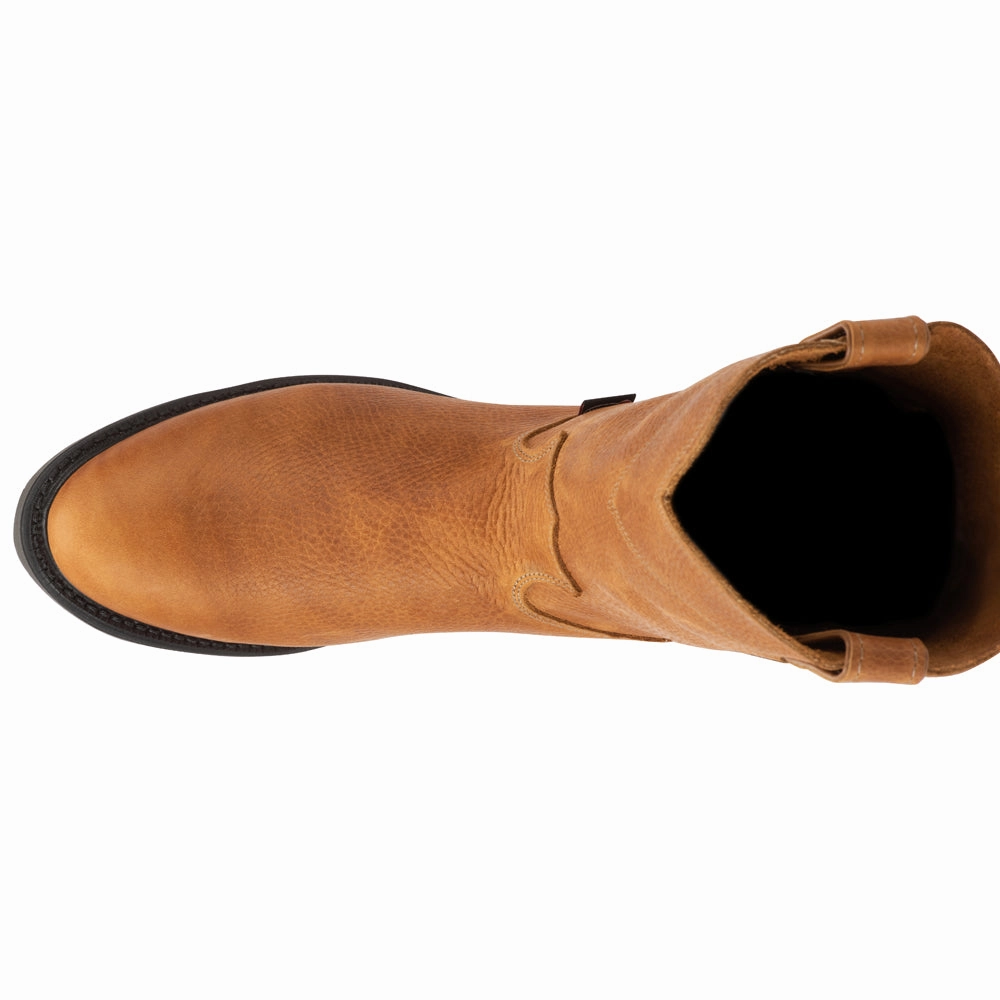 Conductor 10 Inch Work Boots anti - odor - level Slip On Style