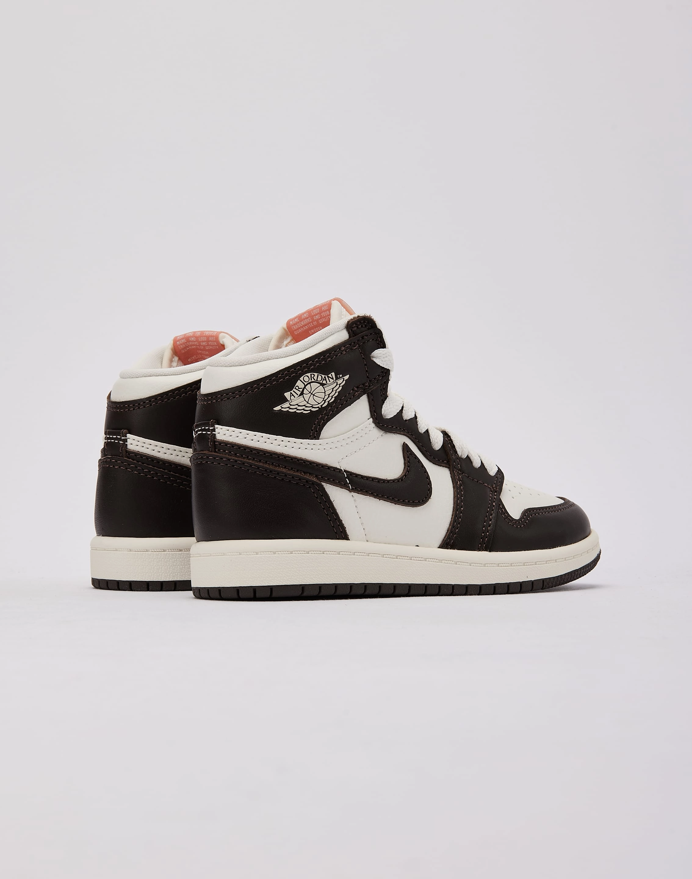 Breathable Airflow Design Jordan Air Jordan 1 Retro High OG 'Baroque Brown' Pre-School