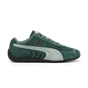 Supportive Heel Counter perforated NeverWorn V Speedcat 'Dark Myrtle Green Moon'