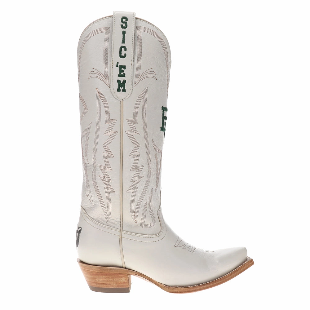 Wind Shield All Day Comfort Baylor University Gameday Snip Toe Pull On Cowboy Boots