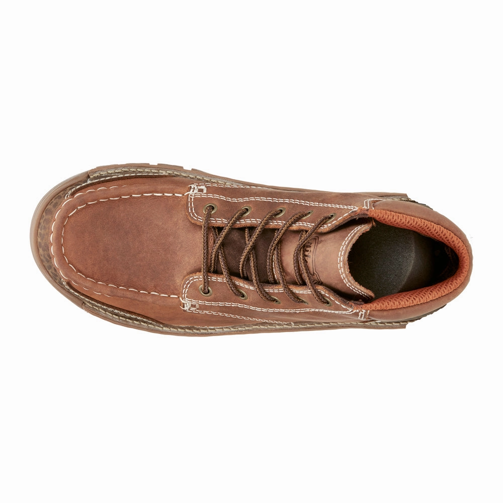 Corbett 5 Inch Waterproof Lace Up Work Boots Torsional Stability Bar all - terrain