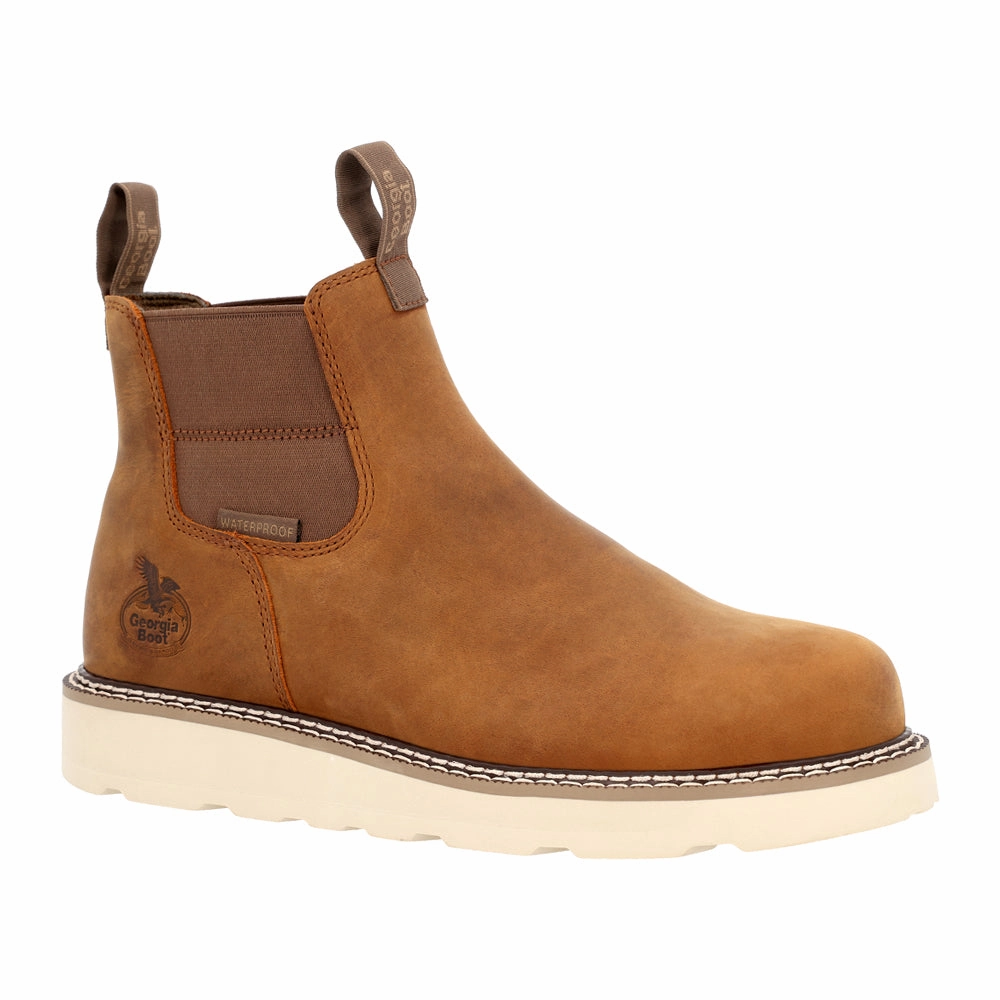 Core 37 6 Inch Waterproof Soft Toe Boots Compression Resistant Materials Glam support