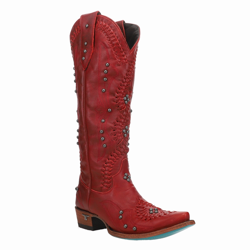 Easy to Wear Padded Interior Active Nomad Cossette Embroidered Studded Snip Toe Boot