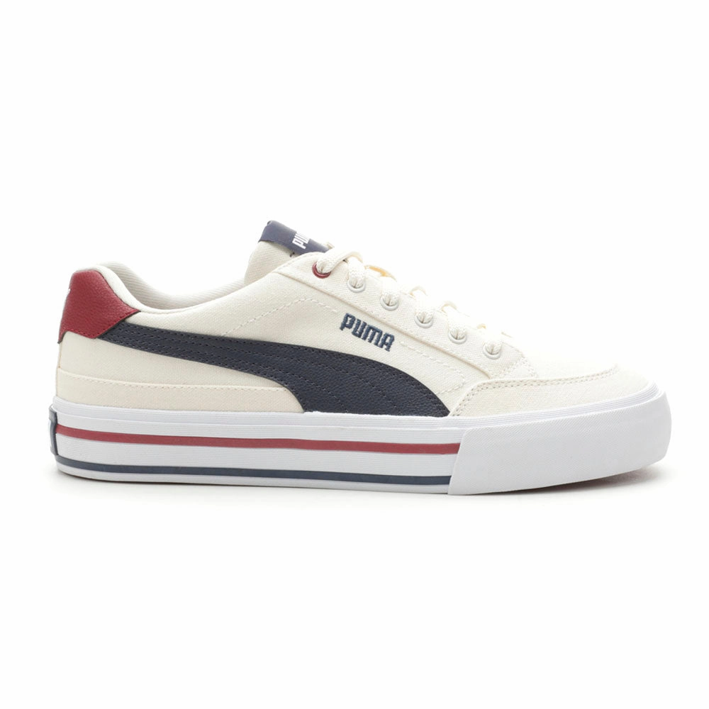 Court Classic Vulc Formstrip Striped Lace Up Sneakers Anti - fatigue