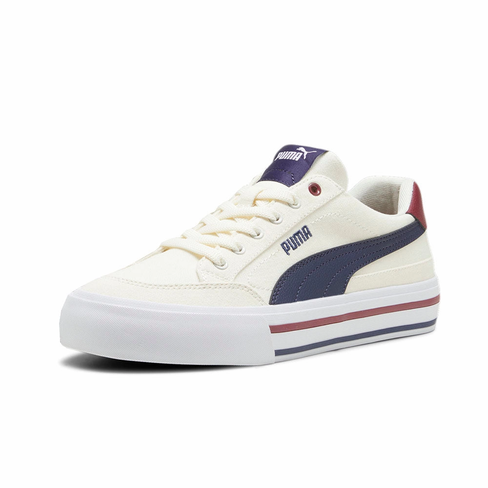 Court Classic Vulc Formstrip Striped Lace Up Sneakers Quick Dry Material