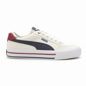 Court Classic Vulc Formstrip Striped Lace Up Sneakers Anti - fatigue