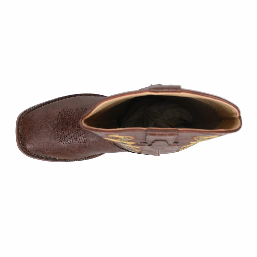 Enhanced Leg Support Shock Absorbing Comfort Seeker Cowboy Classic Square Toe Cowboy Boots