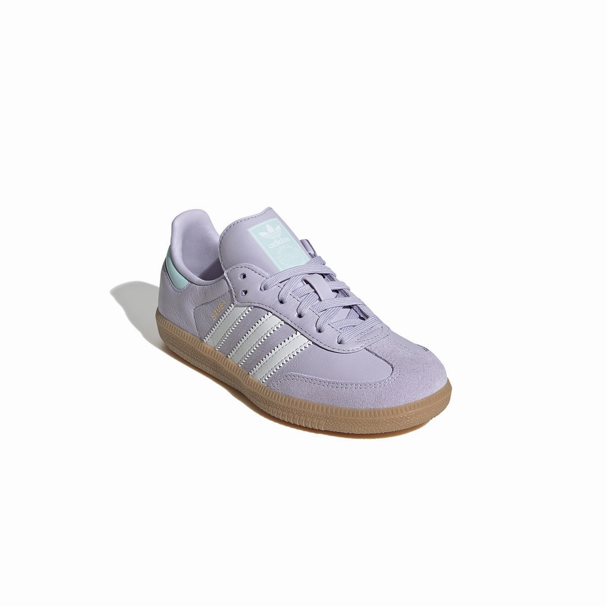 Kids Samba OG 'Silver Dawn White' yoga enthusiasts - specific benefits non - slip user
