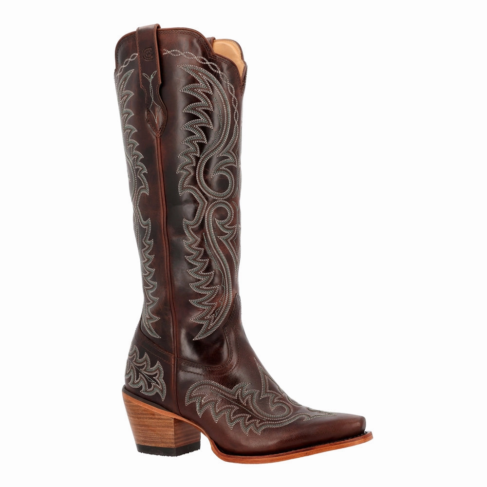 Urban Footwear Crush Embroidered Snip Toe Cowboy Boots