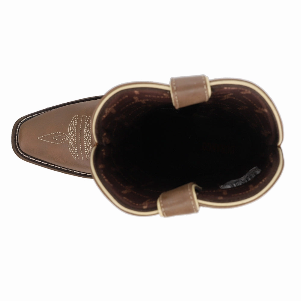 Crush Flag Accessory Embroidered Snip Toe Cowboy Boots puncture resistant