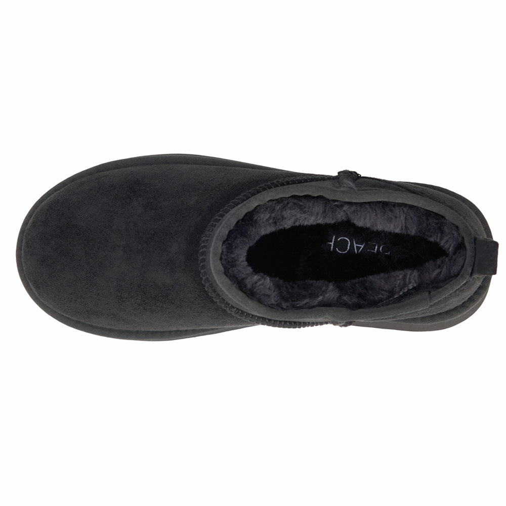 Cushion Zone Breckenridge Round Toe Pull On Platform Booties