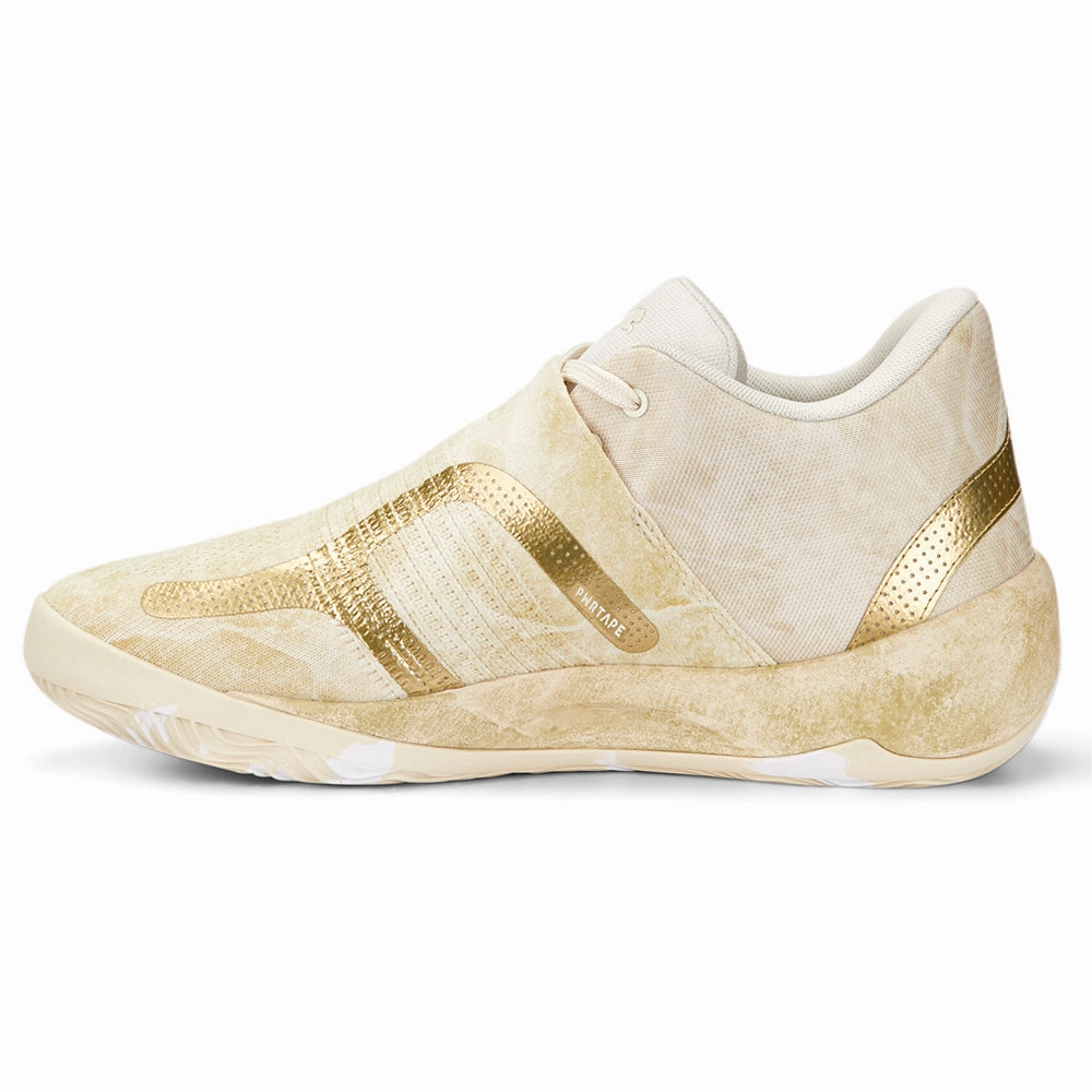 Smooth zipper closure Hard Rise Nitro Nephrite Lace Up Basketball Shoes