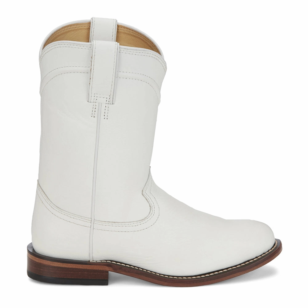 Holland Round Toe Roper Boots light texture Casual