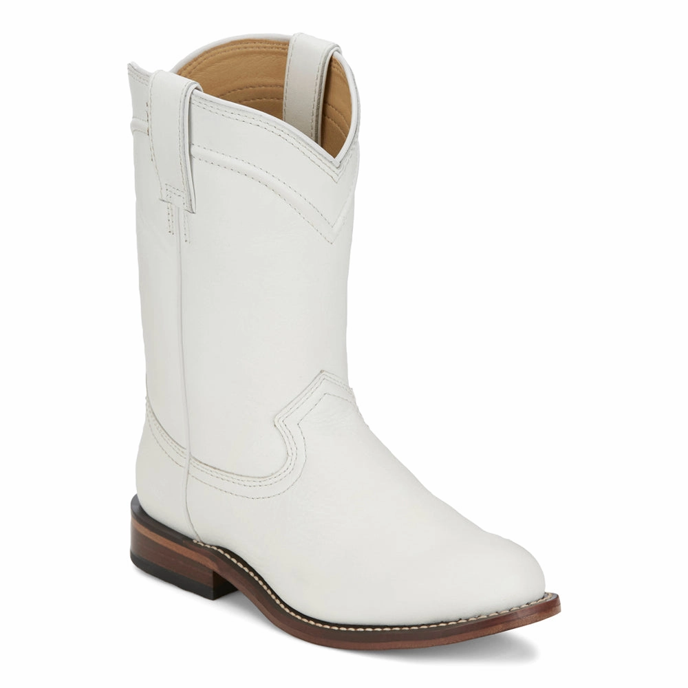 Mixed Textures Holland Round Toe Roper Boots