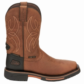 Breathable Ease Multi Density Cushioning Dallen 11 Inch Waterproof Nano Composite Toe Work Boots