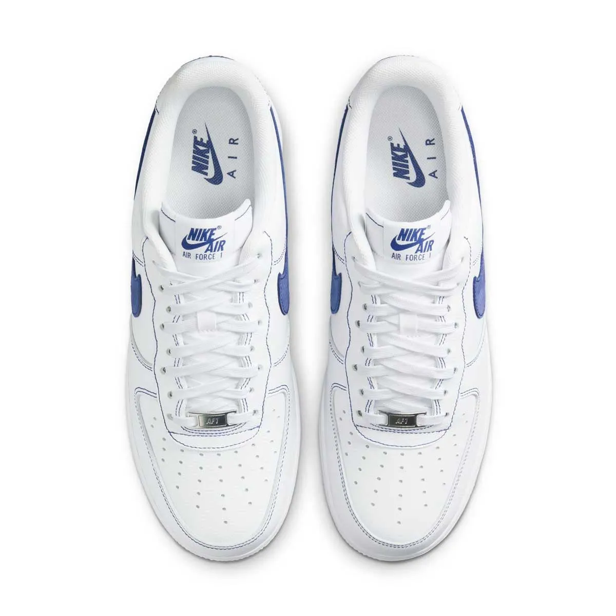 Air Force 1 '07 LV8 'White Deep Royal Blue' Thermoregulating Layer
