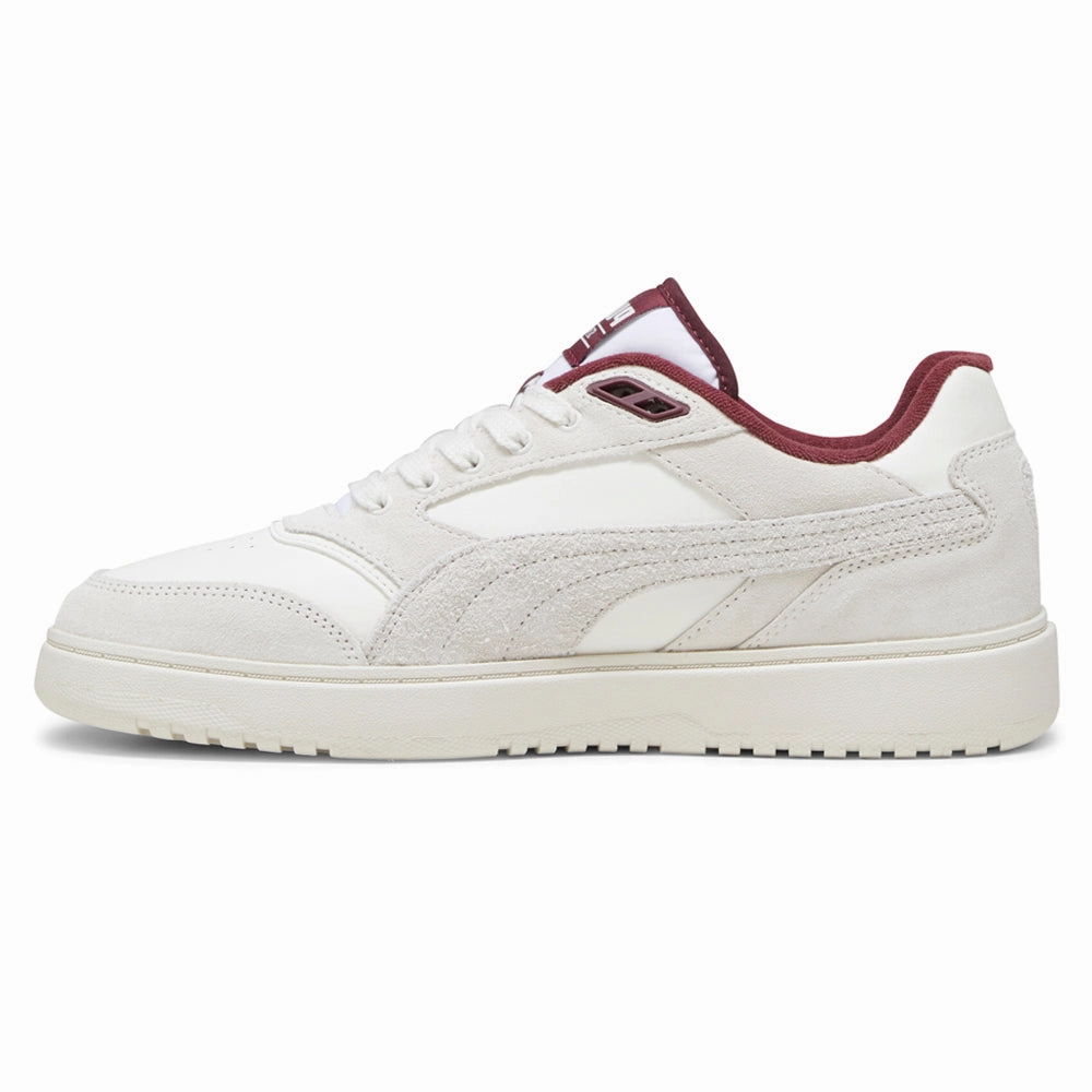 Air Cushioned Heel Fashion-Forward Doublecourt Prm Lace Up Sneakers