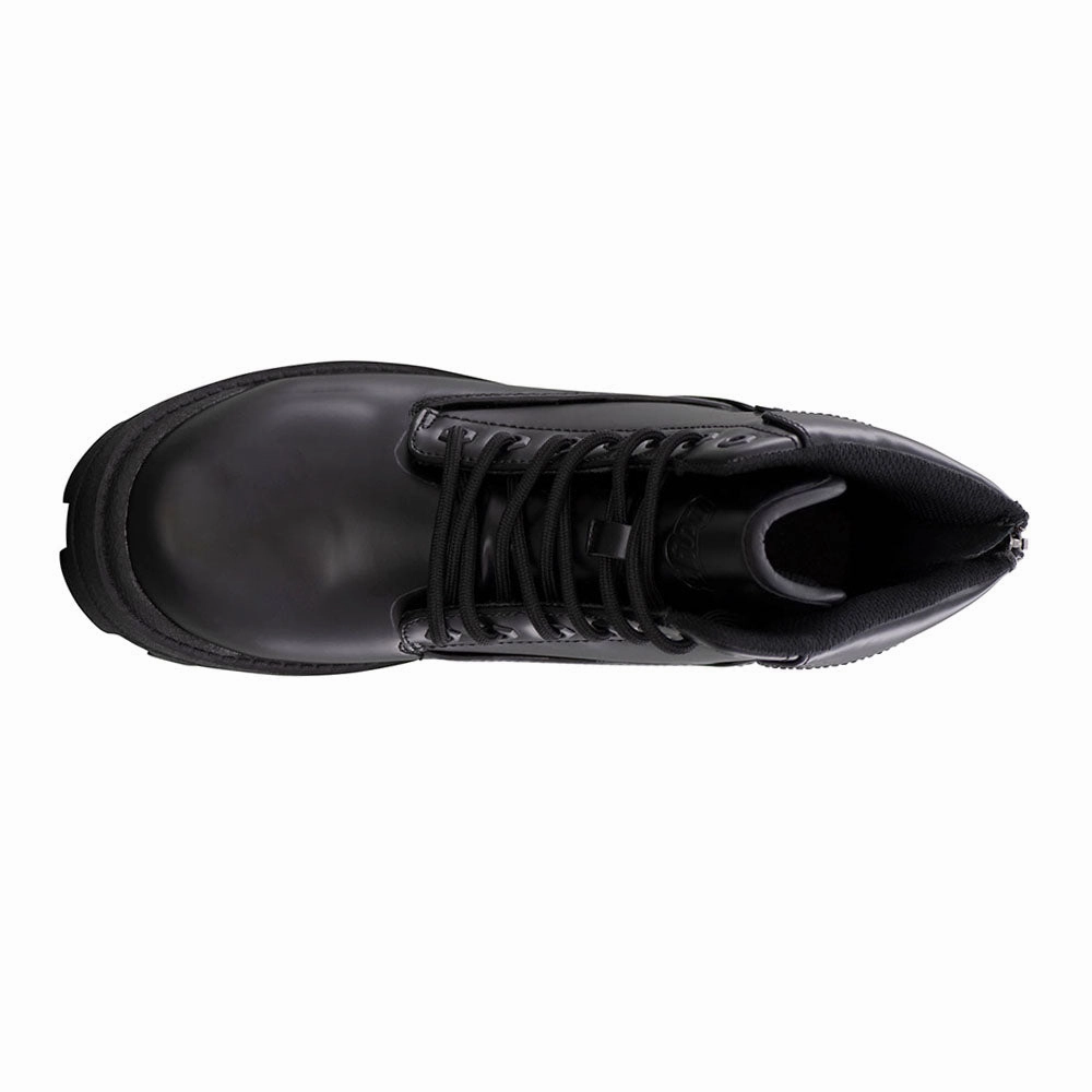 Odor Control Fabric Mila Round Toe Platform Zippered Boots