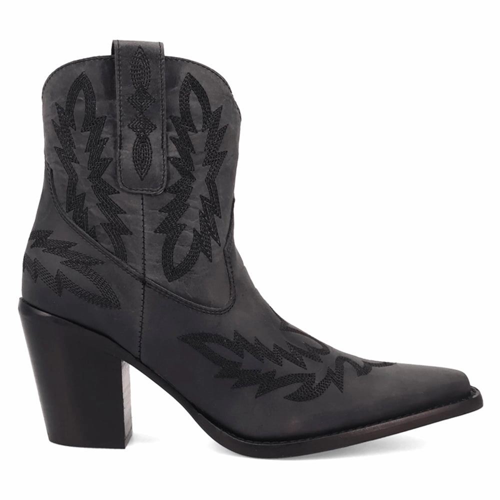 Removable Hybrid style Rocky Top Embroidered Pointed Toe Cowboy Booties
