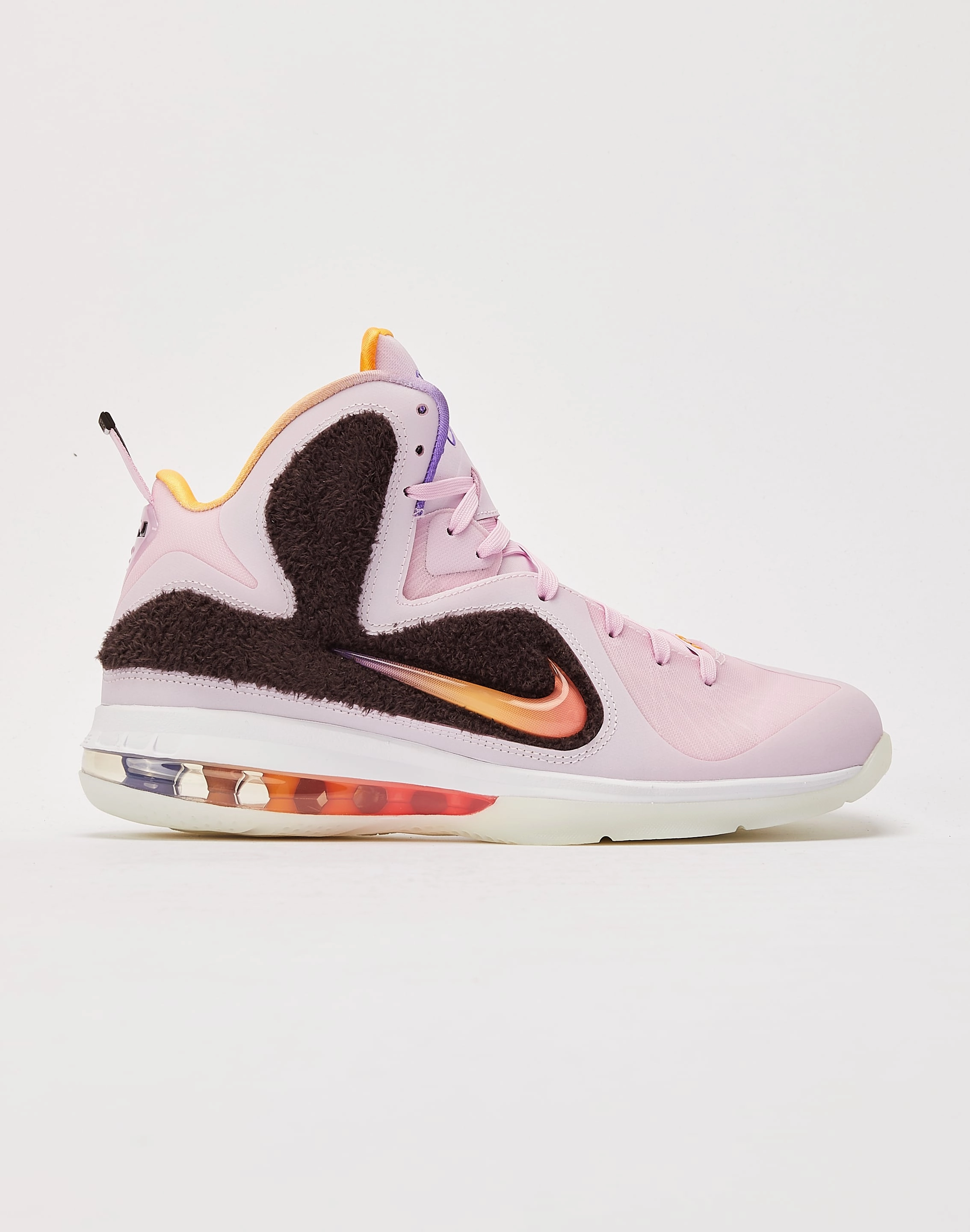 Nike Lebron IX 'Regal Pink And Velvet Brown' machine washable material