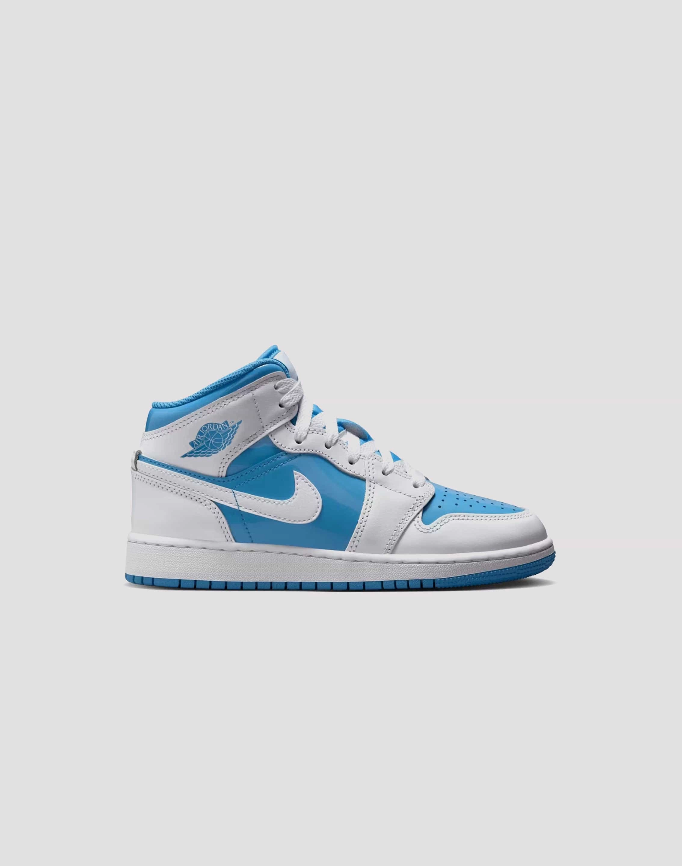 Padded Ankle Support Jordan Air Jordan 1 Mid Grade-School
