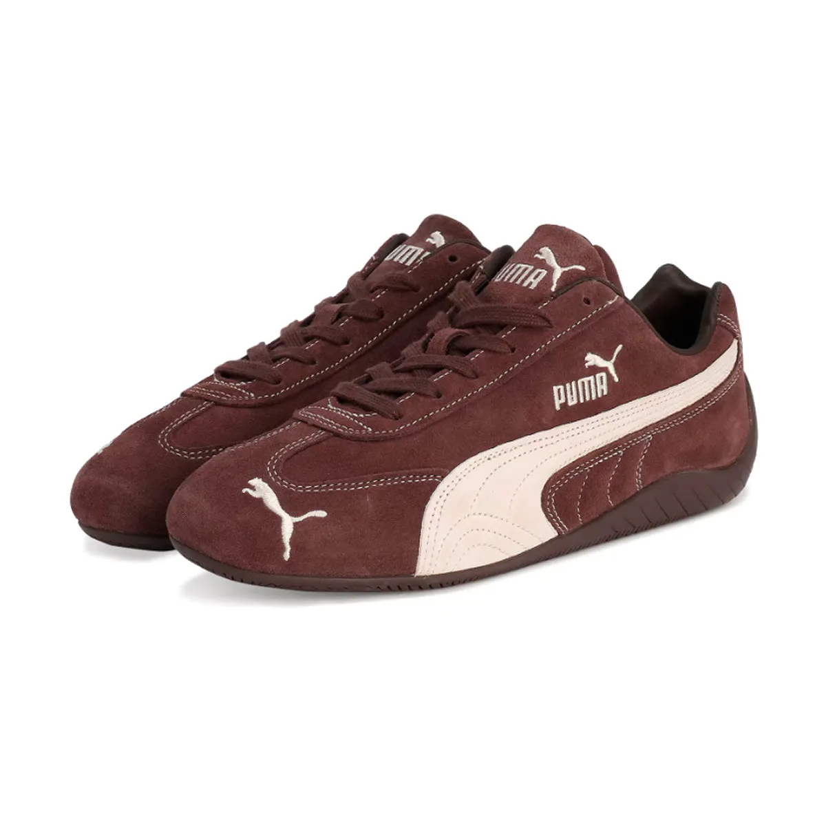 Elevated traction Speedcat TTF 'Dark Chocolate Frosted Ivory'