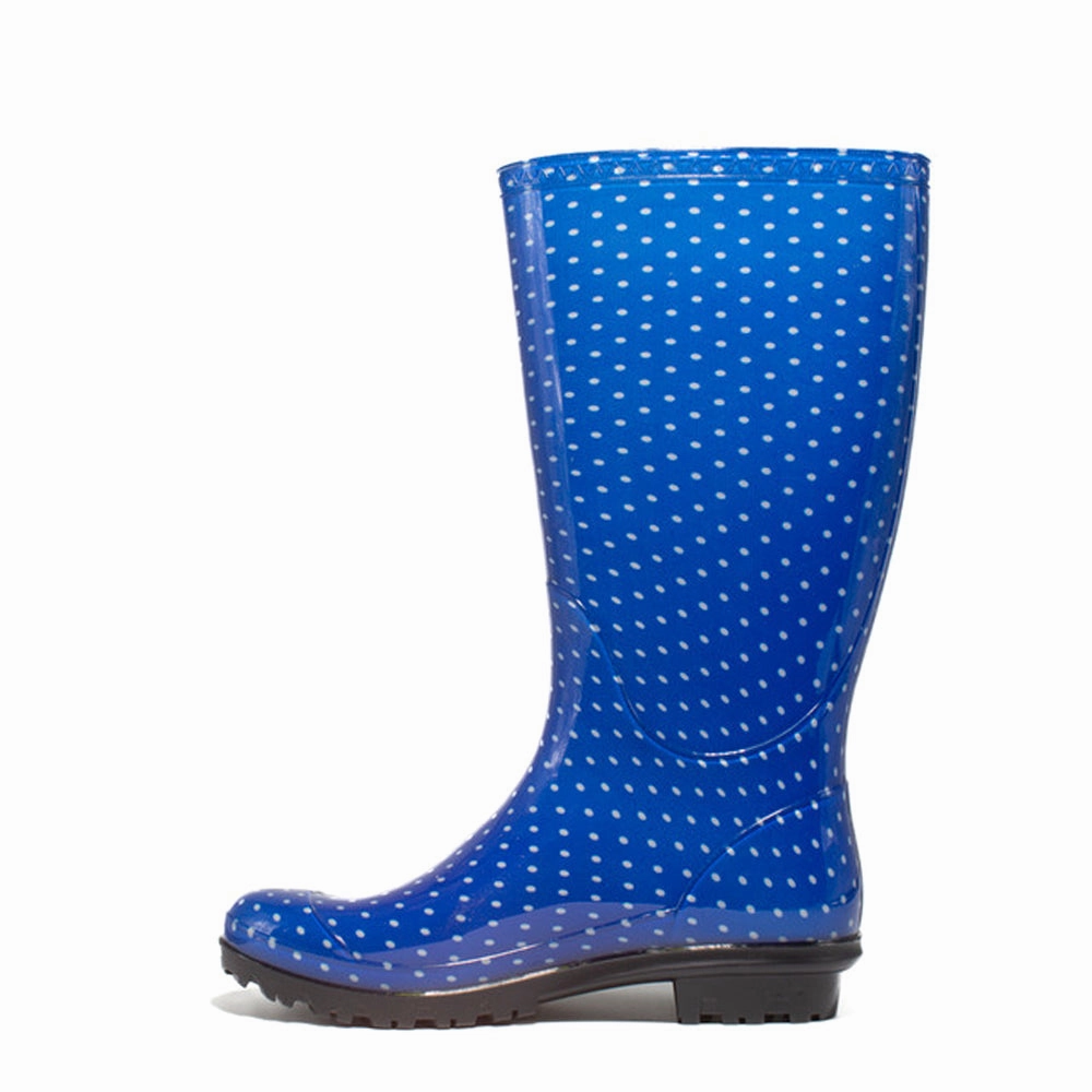 Low Profile Rainy Day Commuter University of Kentucky Polka Dot Round Toe Rain Boots