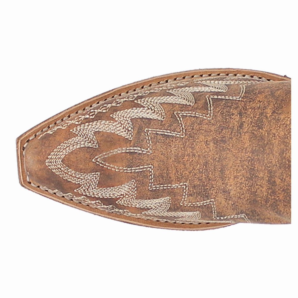 Neutral Tones AntiOdor Emmylee Embroidered Snip Toe Cowboy Boots