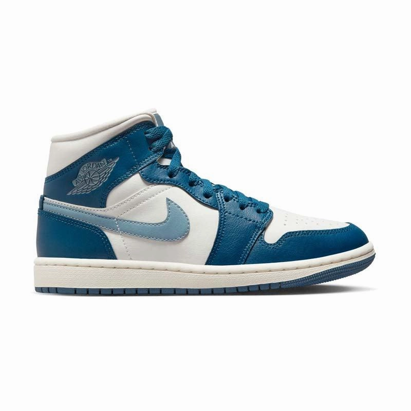 travelers' mules Wmns Air Jordan 1 Mid 'French Blue'