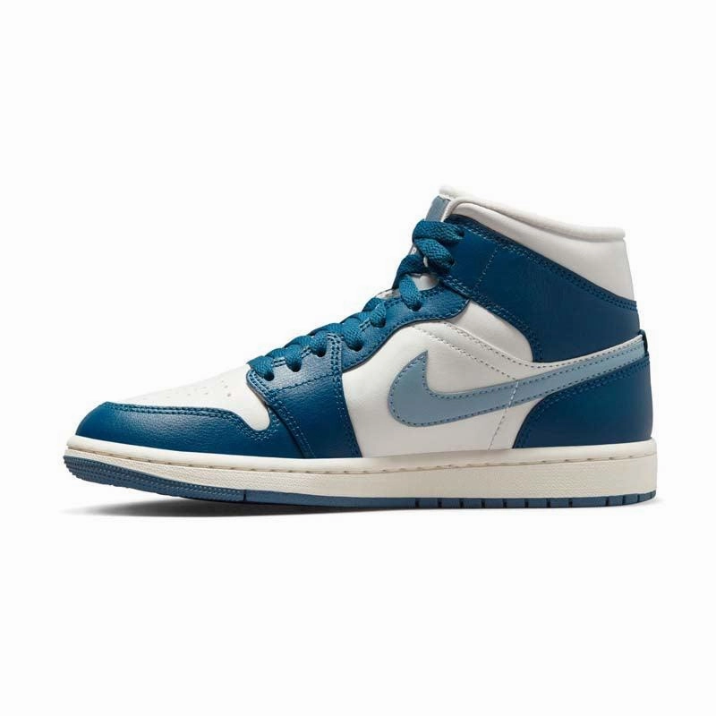 Wmns Air Jordan 1 Mid 'French Blue' Moisture Wicking Liner