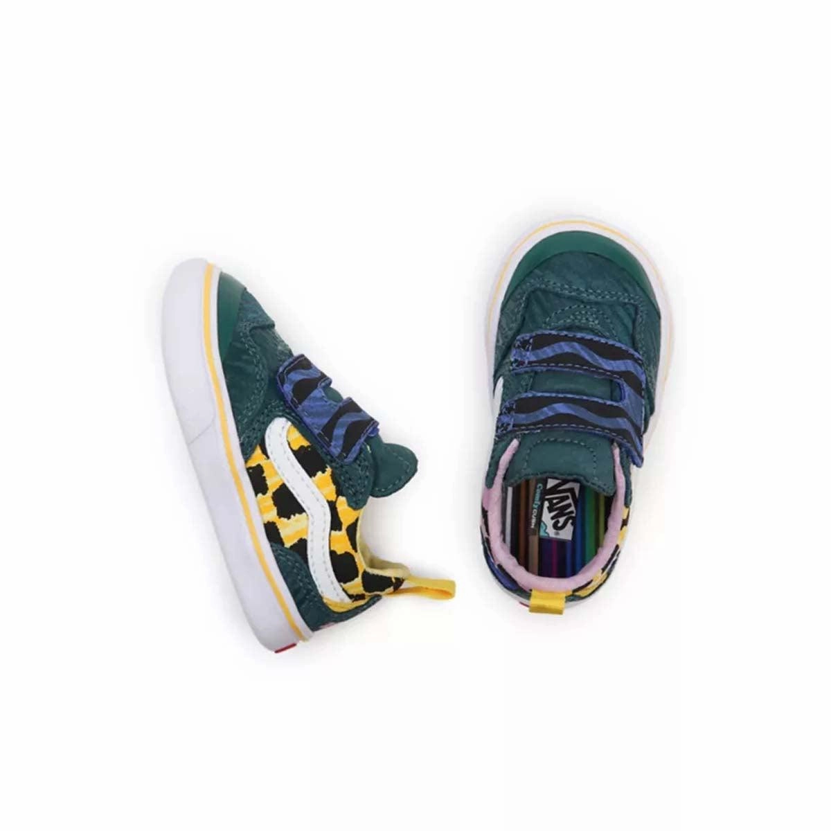 usual Casual traction   Crayola Toddler Comfycush New Skool  V