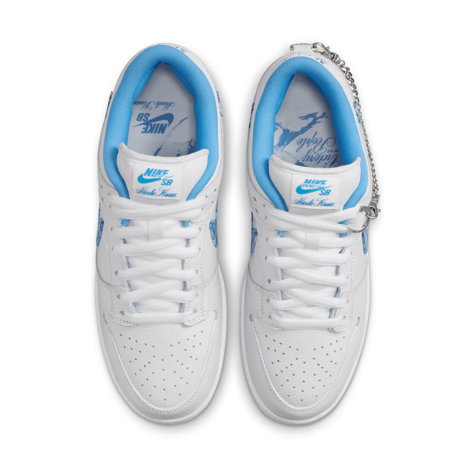   Nicole Hause SB Dunk Low Pro 'University Blue' Reputable