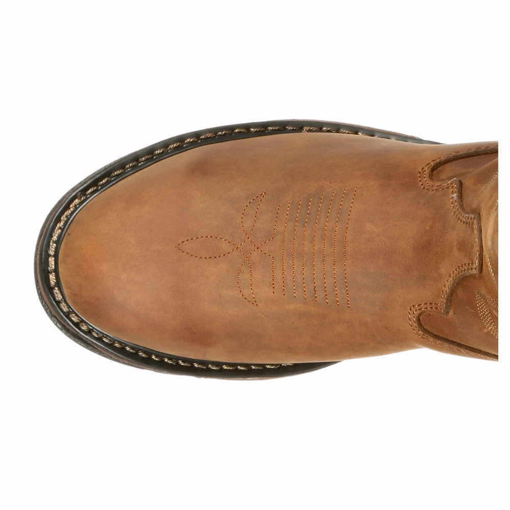 junior Barefoot Inspired Original Ride Branson 11 Inch Waterproof Soft Toe Work Boots