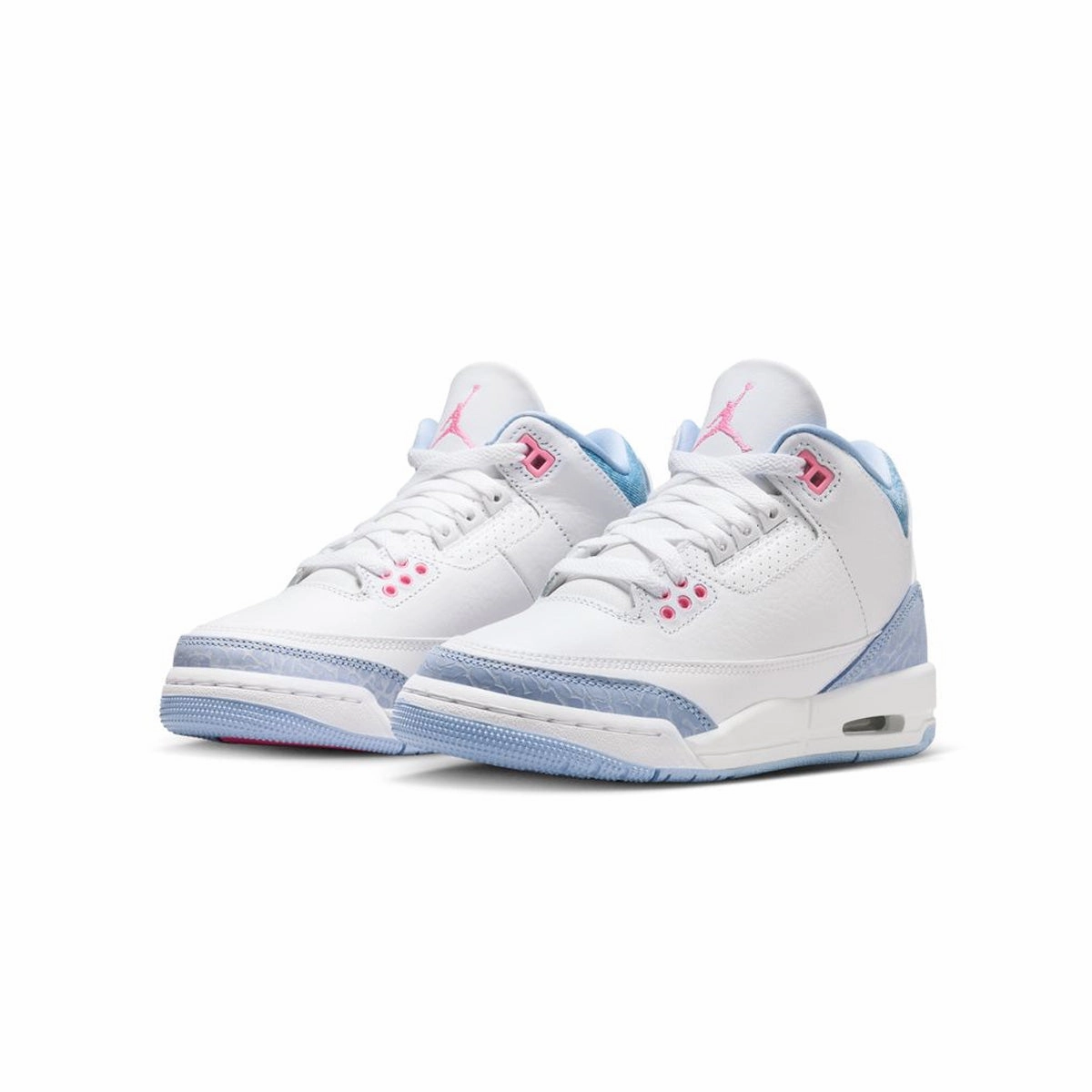 Flexible Fit Kids Air Jordan 3 'Denim Pink Glow'