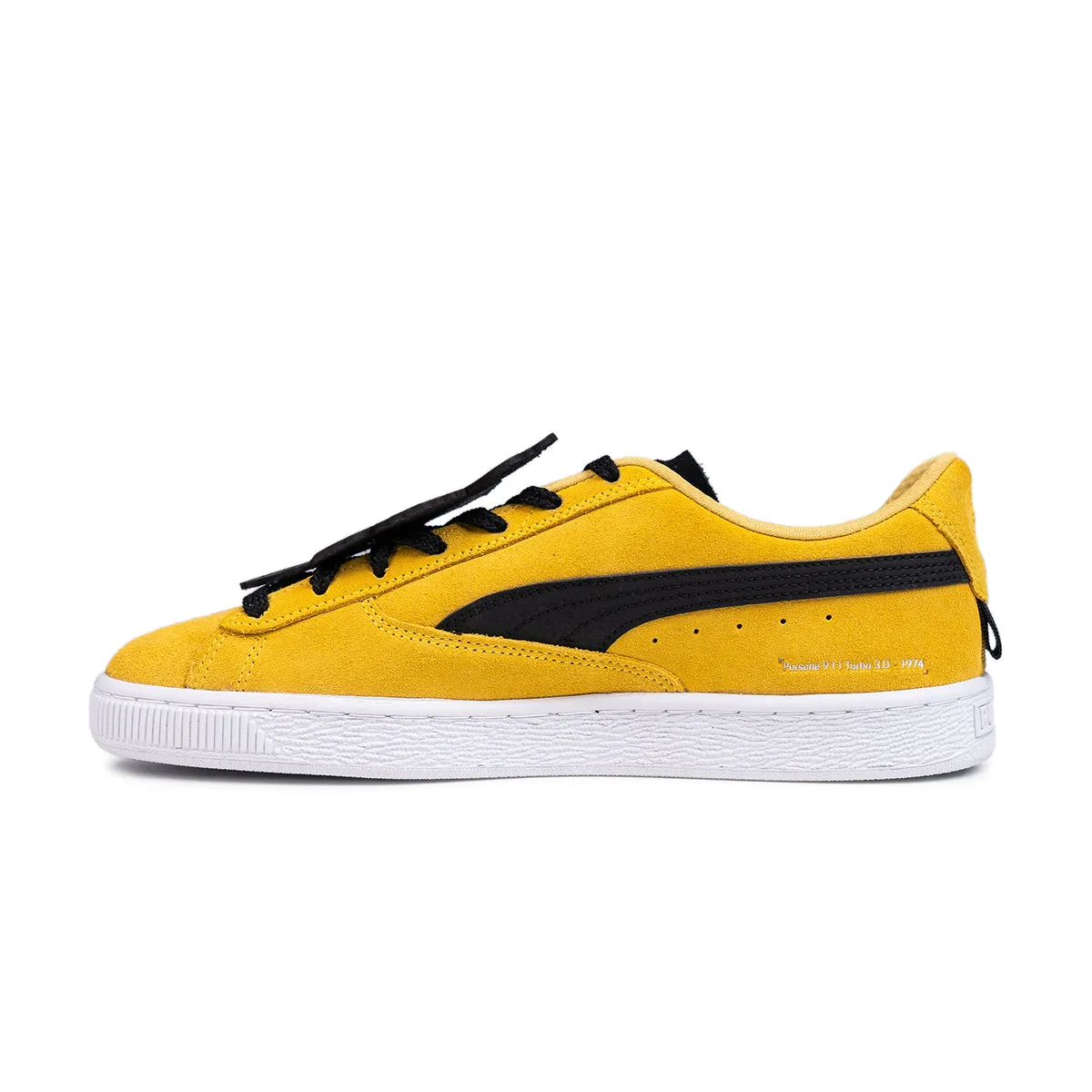 3D printed midsole style - level   Limited Edt   Porsche Legacy Suede Torque 'Sport Yellow'