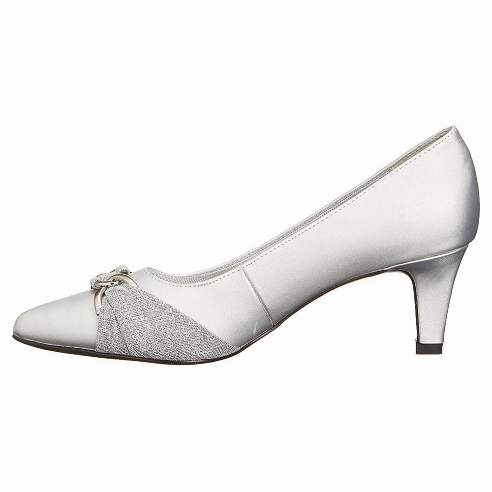 Motion Friendly Electa Glitter Pointed Toe Pumps