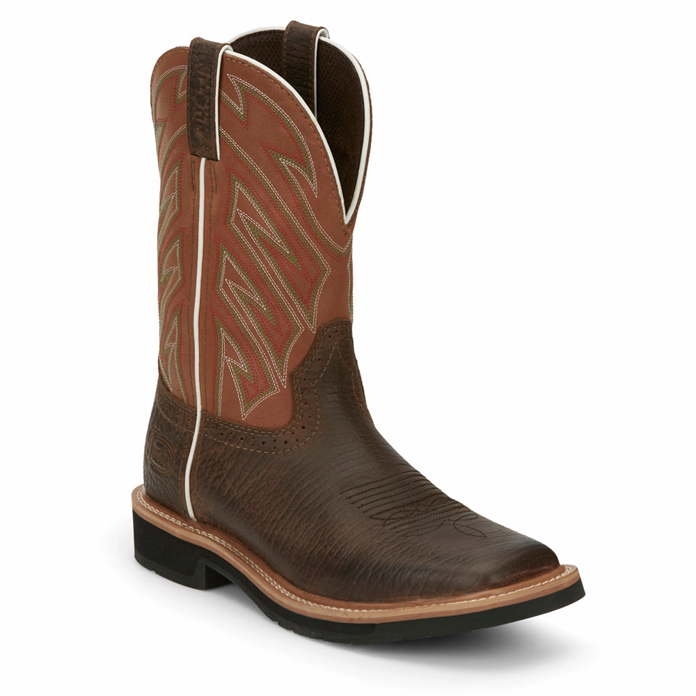 statement - making adjustable user Electrician 11 Inch Work Boots